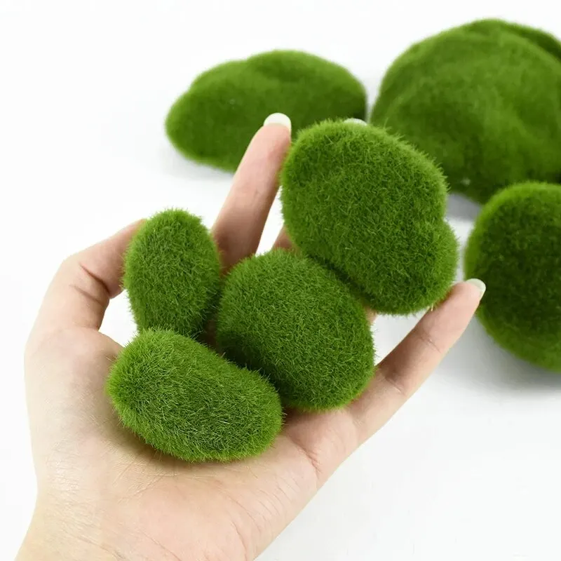 Terrarium Moss Art - 10 sztuk imitacja kamienia mchu sztuczny