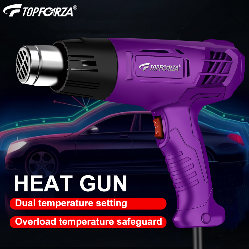 Heat Gun Small - Mini pistolet termiczny przemysłowy, 1200W, z