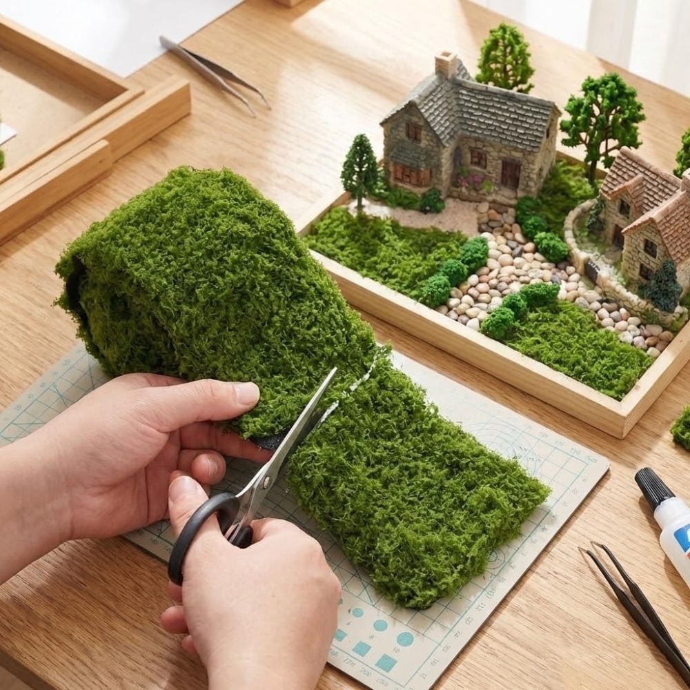 Sztuczna mata z mchu, sztuczny – Terrarium Moss Art recenzja i cena