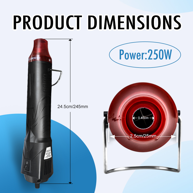 220V Pistolet na gorące powiet – Heat Gun Small recenzja i cena