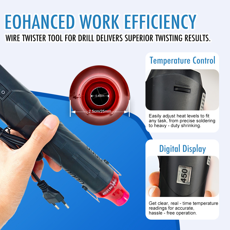 220V Pistolet na gorące powiet – Heat Gun Small recenzja i cena