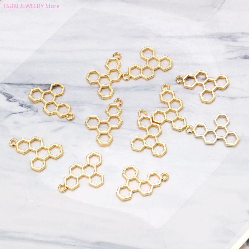 62KE 10x/zestaw złoty wisiorek – Bezels Set Pendant recenzja i cena