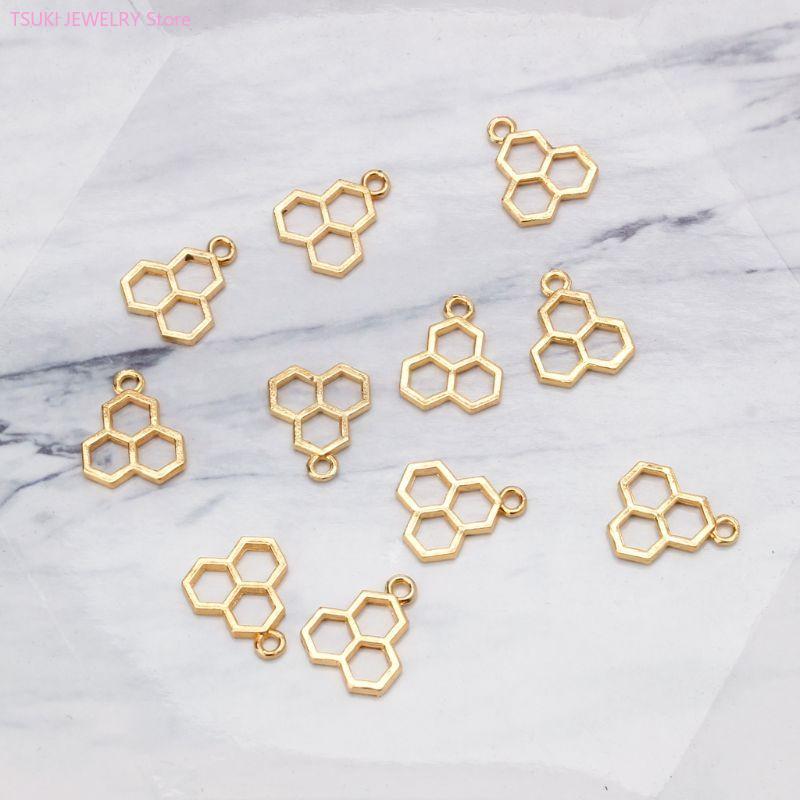 62KE 10x/zestaw złoty wisiorek – Bezels Set Pendant recenzja i cena