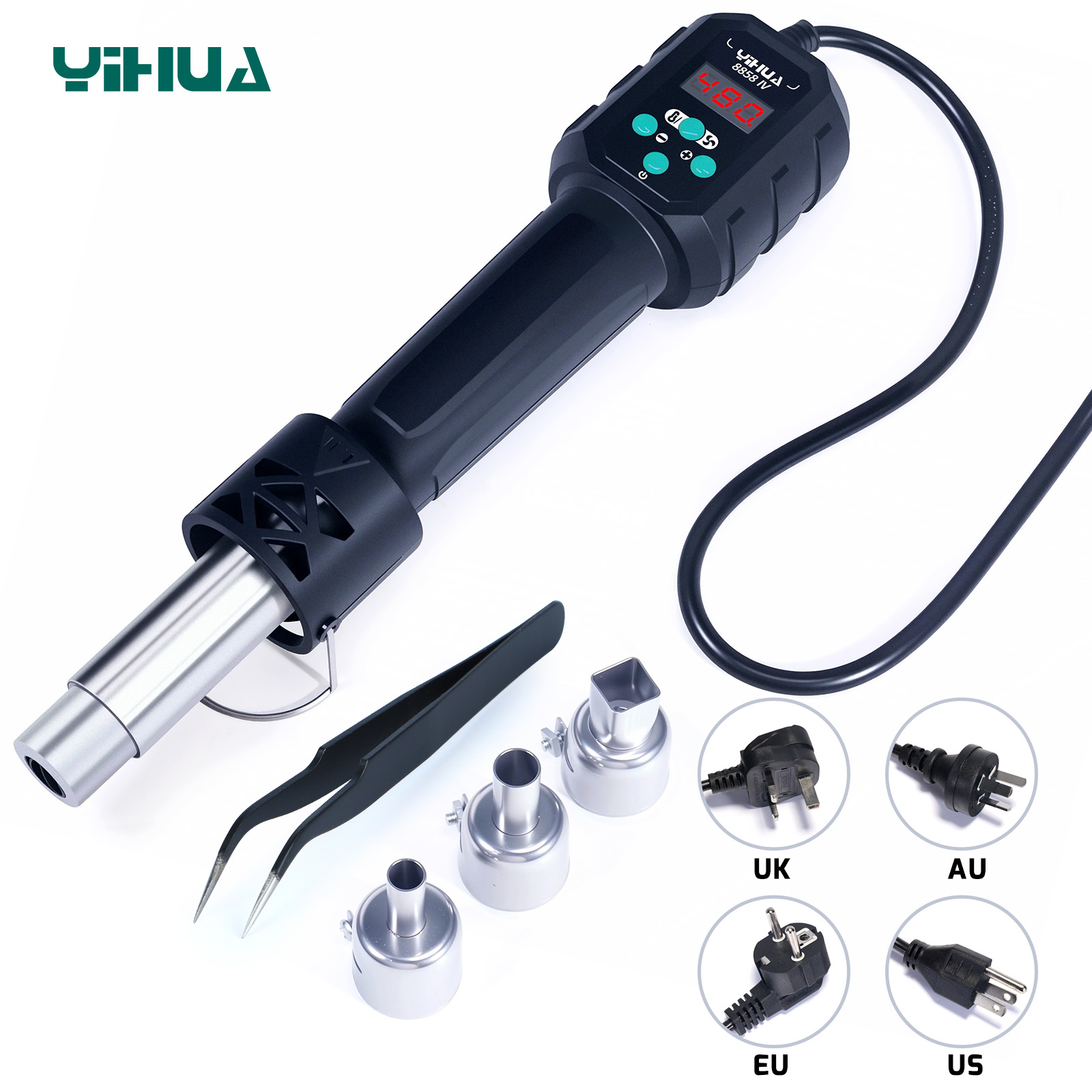 YIHUA gorąca wiatrówka z regul – Heat Gun Small recenzja i cena