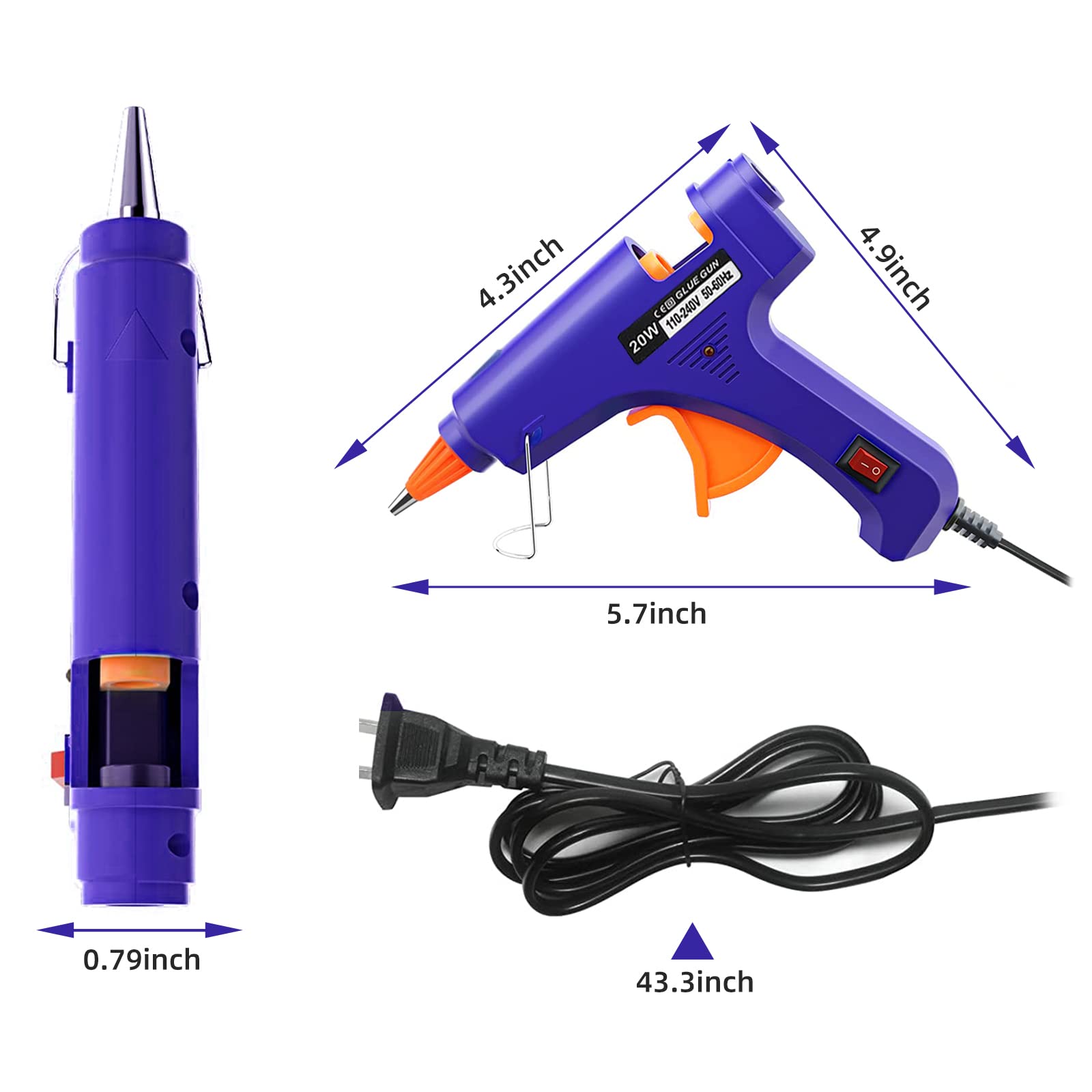 20W pistolet do klejenia na go – Heat Gun Small recenzja i cena