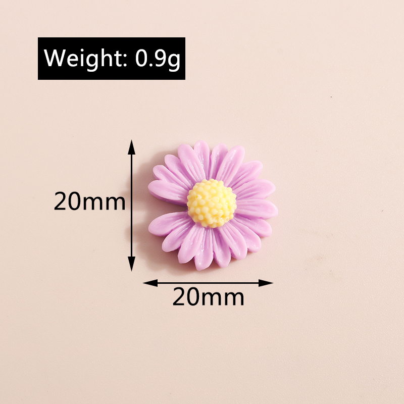 10 sztuk 20*20mm Kawaii Daisy  – Flower Preservation Resin recenzja i cena