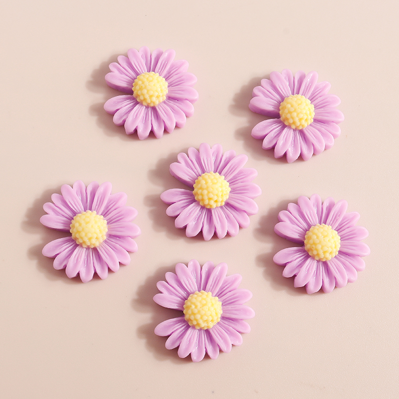 10 sztuk 20*20mm Kawaii Daisy  – Flower Preservation Resin recenzja i cena