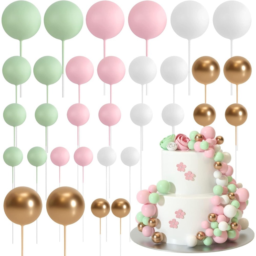 20Pcs Happy Birthday Cake Gold – Gold Foil Flakes recenzja i cena